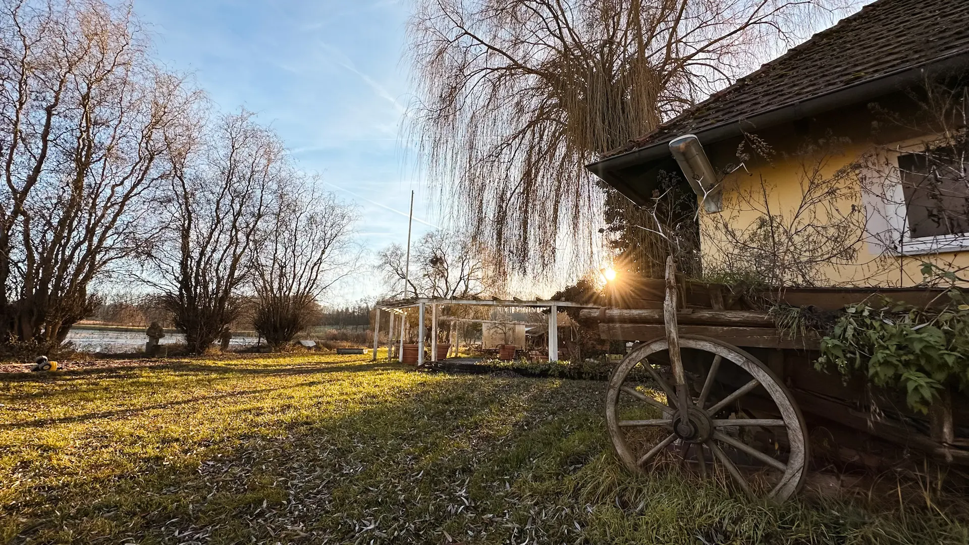 Atemberaubende Landschaft Windfelder