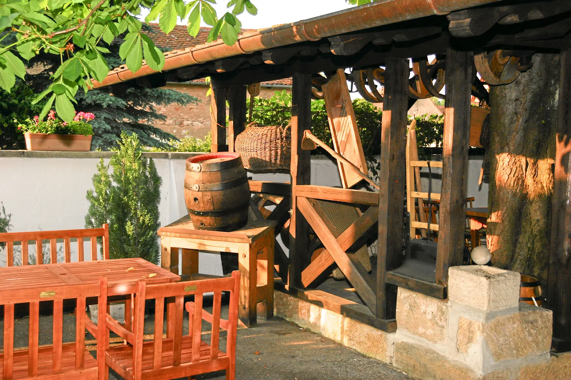 Uriger Biergarten Gastwirtschaft Windfelder