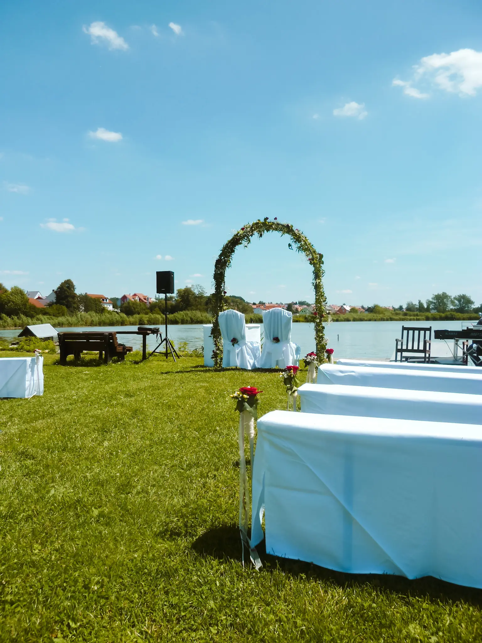 Traumhafte Hochzeit am Windfelder See